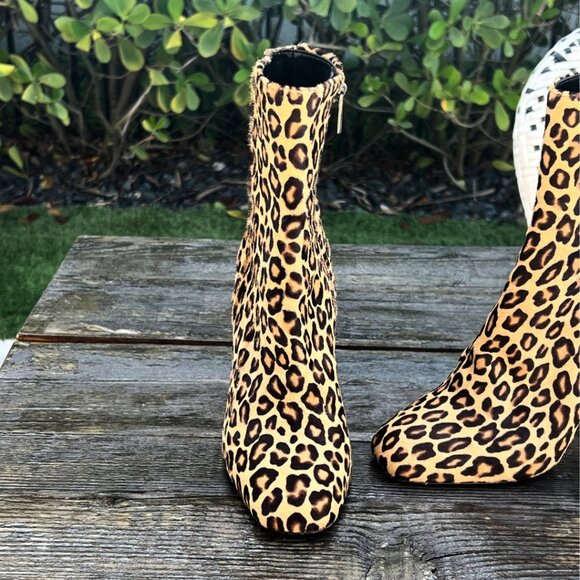 Vero Cuolo Animal Print Boots 36.5 Italy Barneys New York - Picture 4 of 10